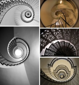 spiral at lighthouse