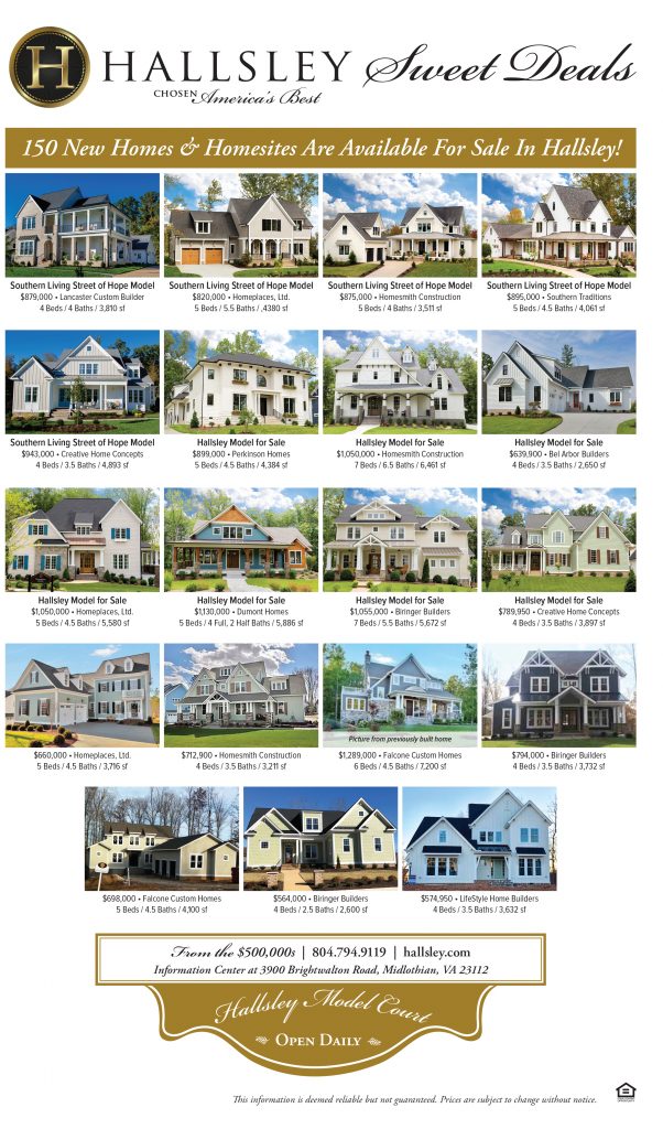 Hallsley Sweet Deals January 2018