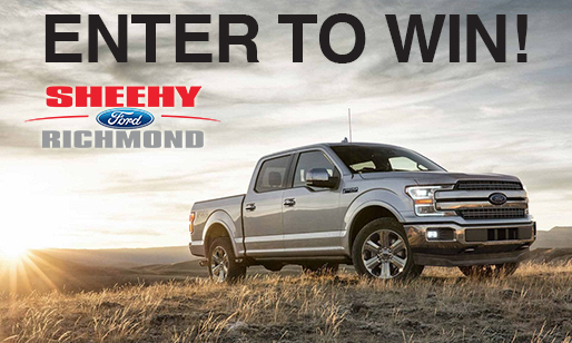 Enter To Win Sheehy Truck Raffle