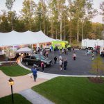 Street Of Hope Tent Aerial View