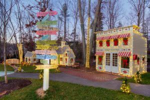 Hallsley Play Park at Night