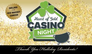 Heart of Gold Casino Night Banner